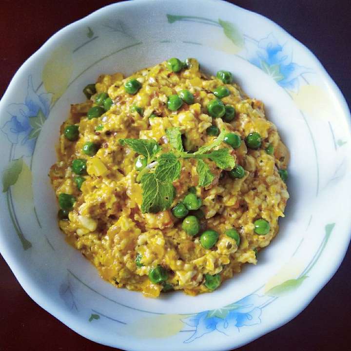 Paneer matar masala