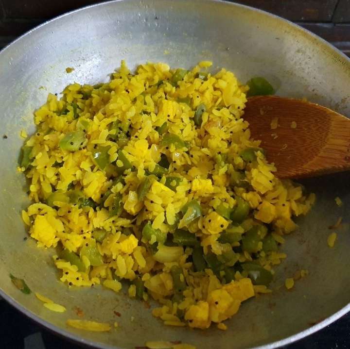 Paneer poha