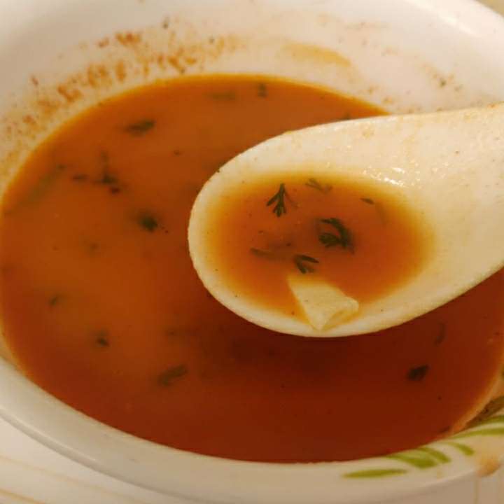 Creamy cheese tomato soup
