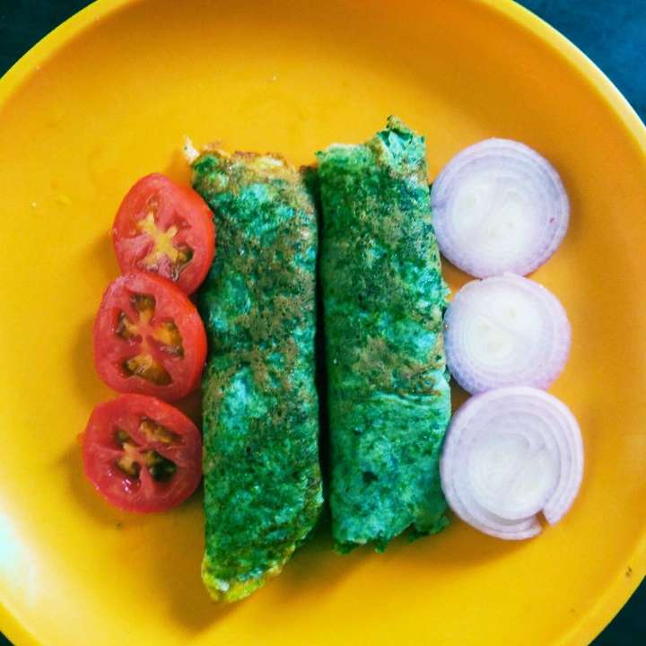 Palak Omlette