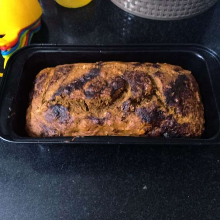 Banana coffee bread