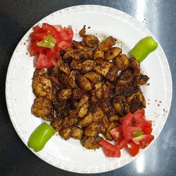 mushroom masala