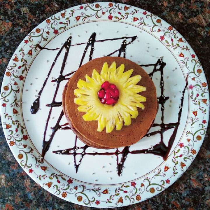 Banana Oats pancake