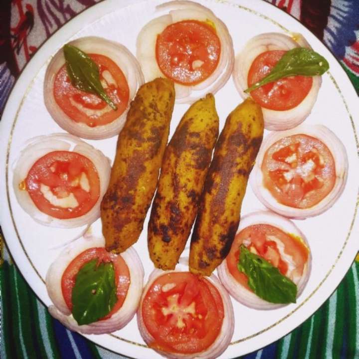 Chicken seekh kebab