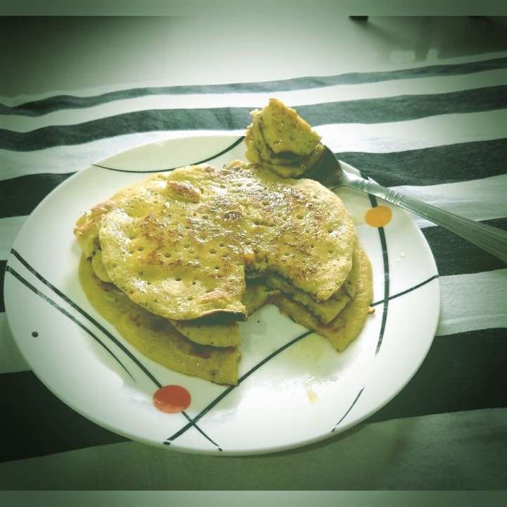 Homemade Apple Pancakes 