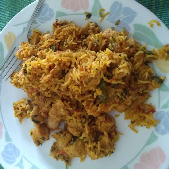 Chicken biryani