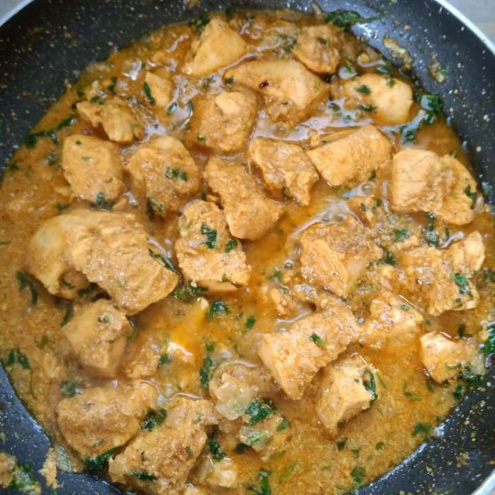 Boiled Chicken Breast Curry