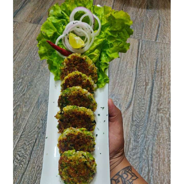 Cottage Cheese & Broccoli Patty