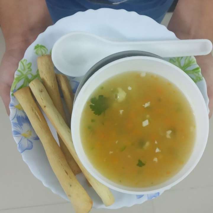 #Carrot cheese soup 🥕🧀🍲