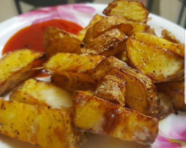 airfryed potatoes