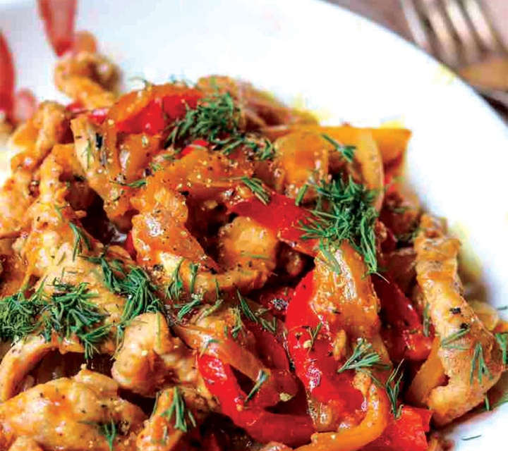 Chicken and Mango Stir Fry