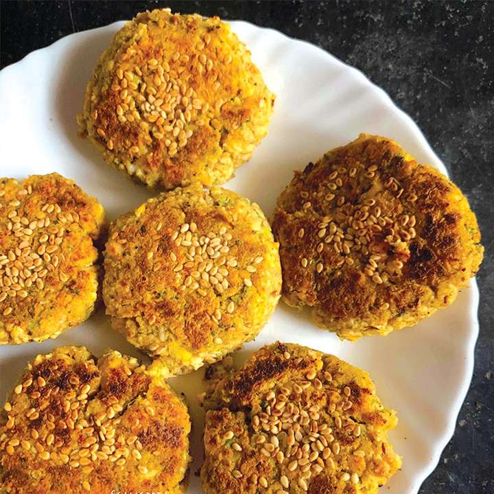 Soya Rajma Cheesy Kababs
