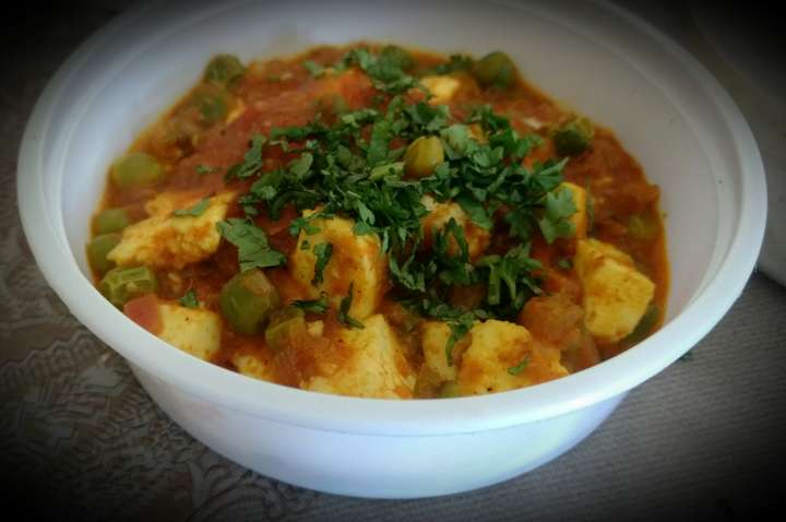 Matar Paneer