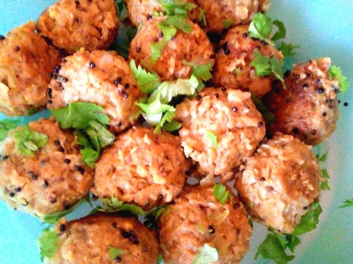 Soya balls (muthia)