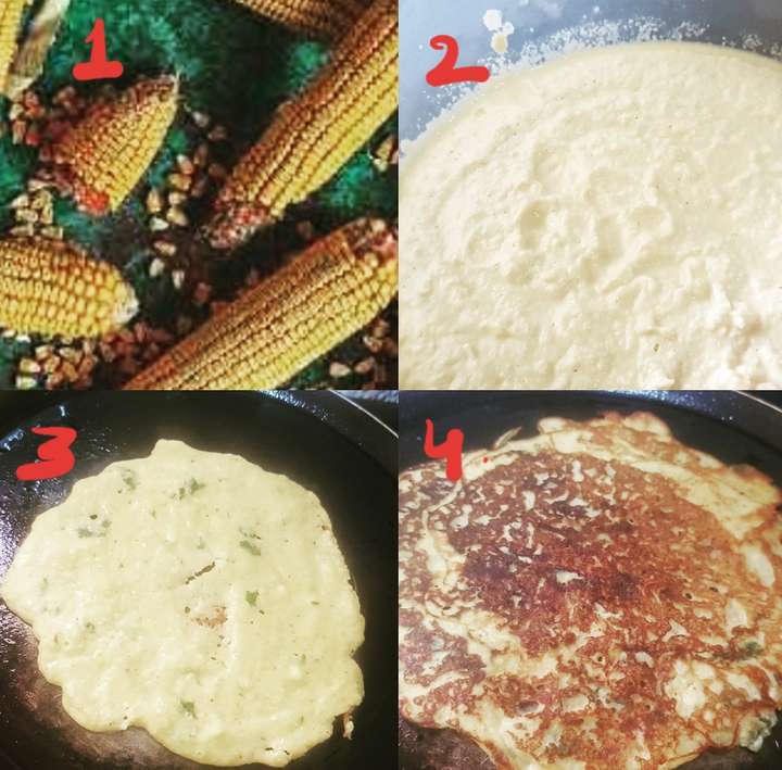 corn chappatis