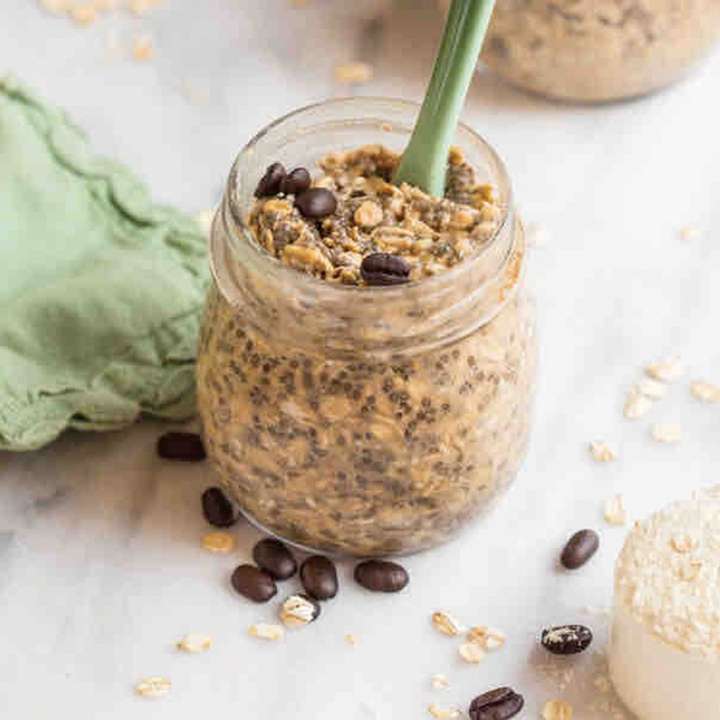 Coffee-Infused Overnight Proats