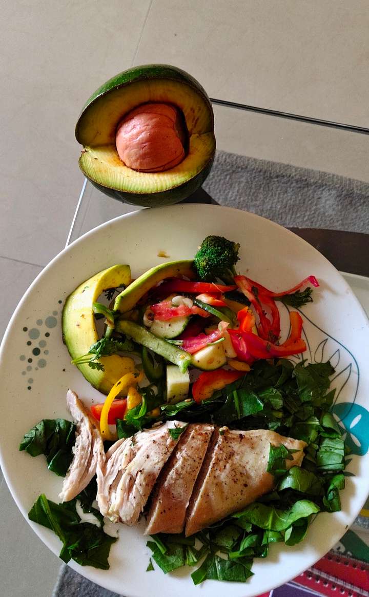 Chicken breast and Salad