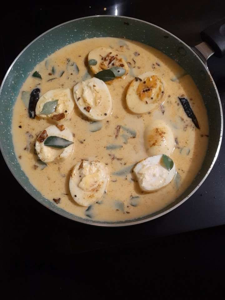 Coconut egg Curry 