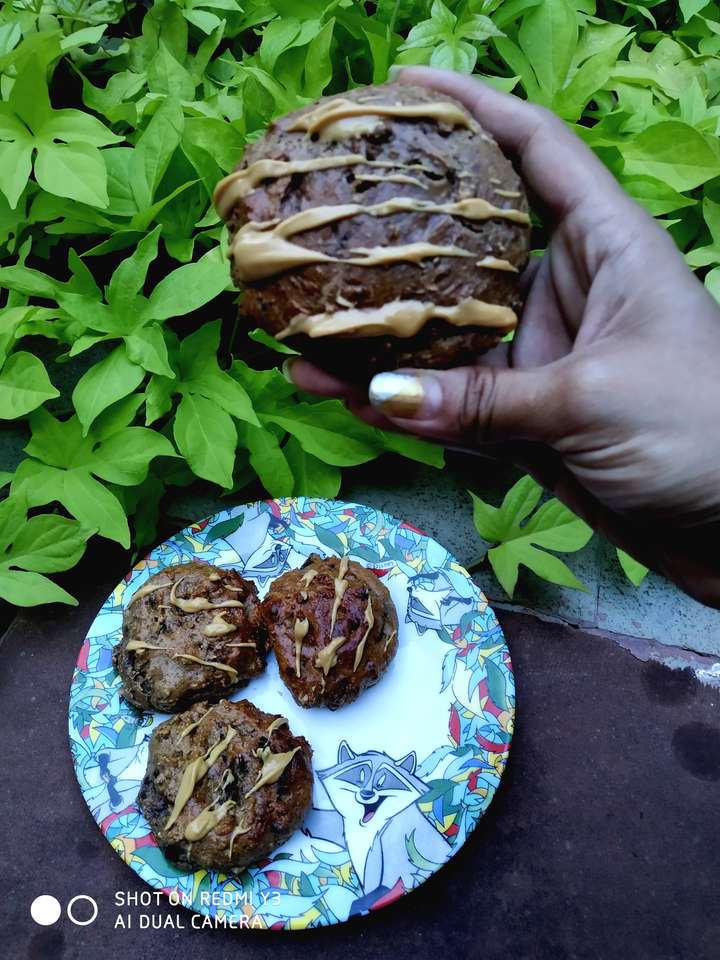 Snicker protein cookies 