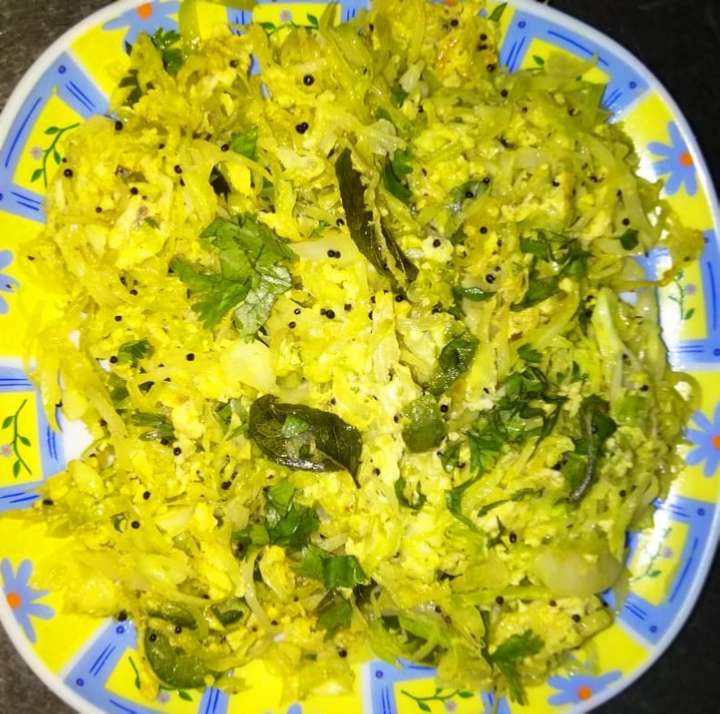 Eggy Cabbage fry
