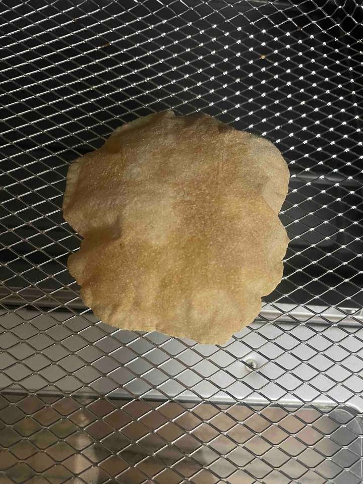 Airfried poori