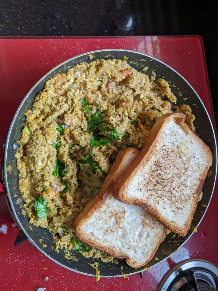 Soya Kheema Pav