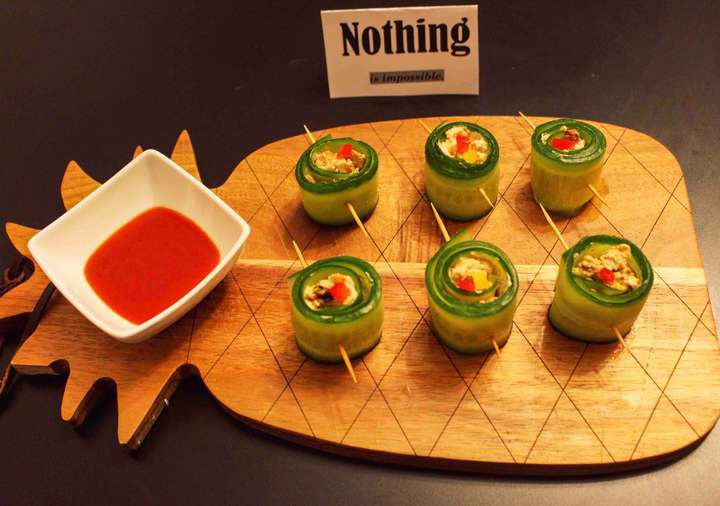 Cucumber rolls