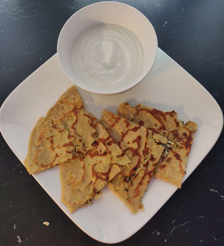 Paneer-soya Paratha