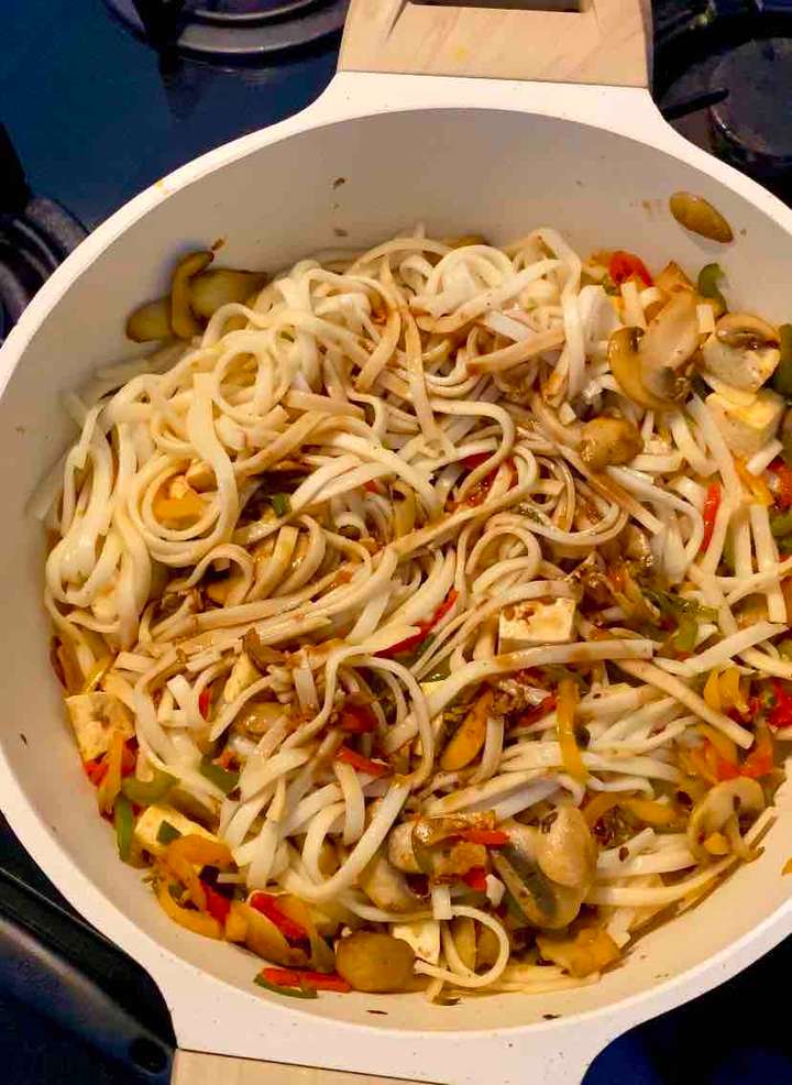 Tofu Udon Noodle