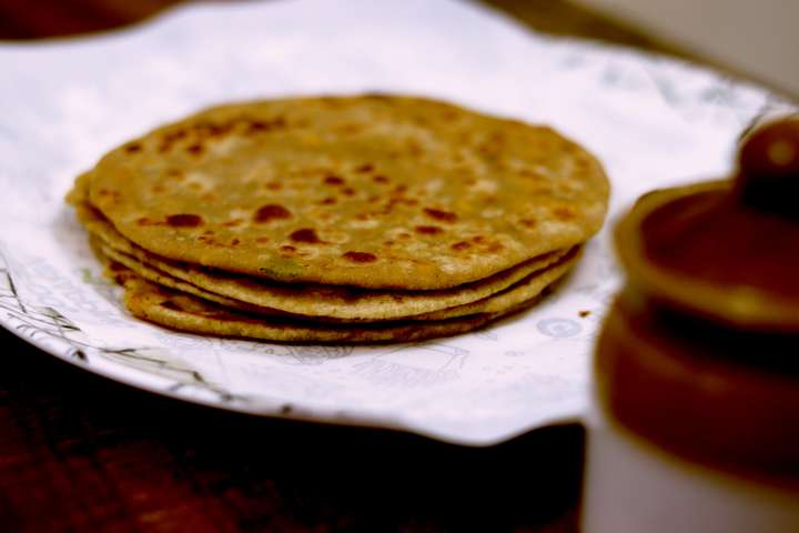 stuffed Tofu Paratha