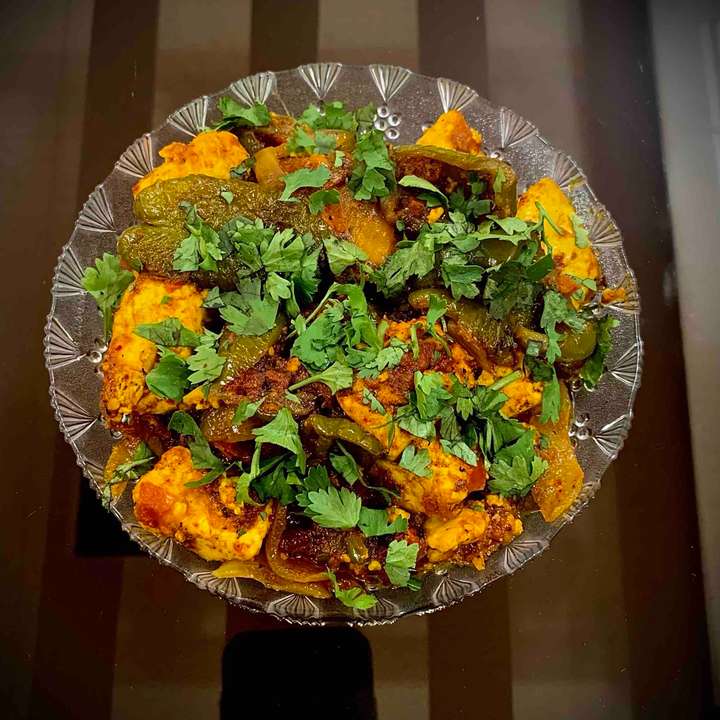 Shimla mirch Paneer