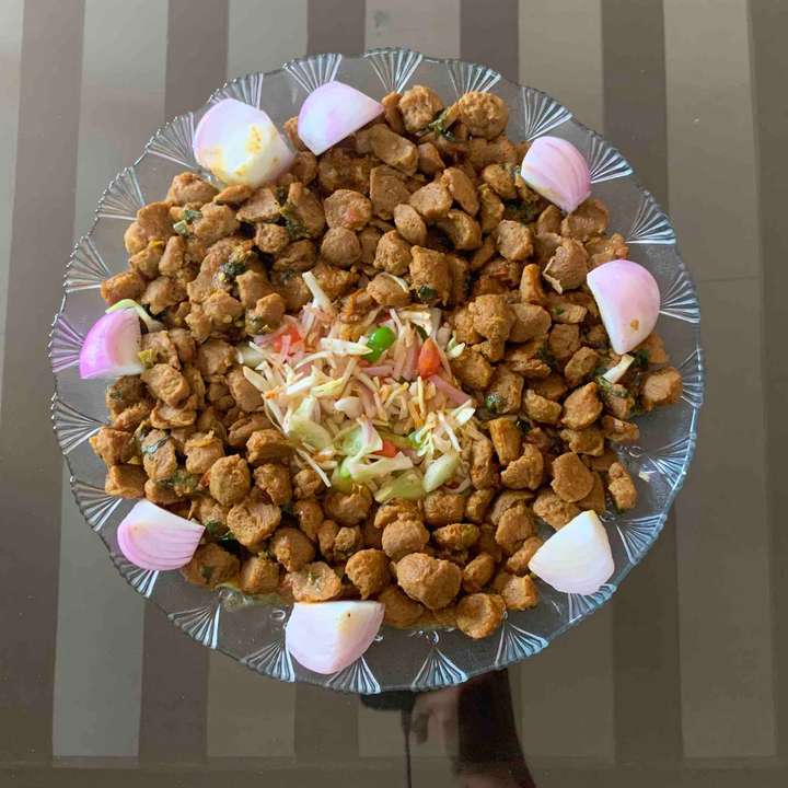 Soya chunks masala 