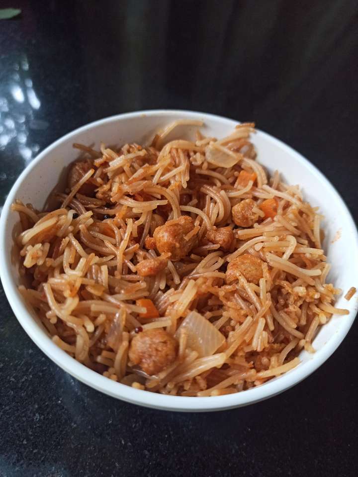 Vermicilli Soya Upma 