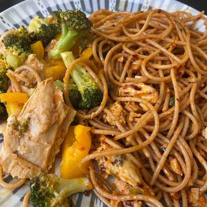 spicy garlic noodles