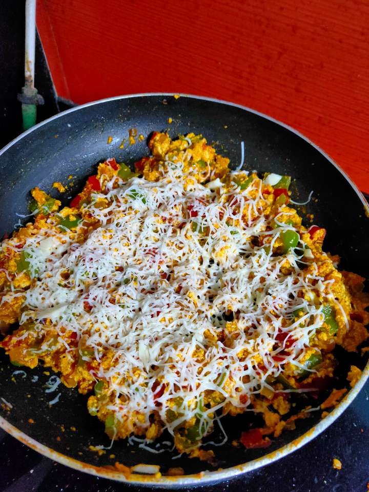 paneer cheese bhurji
