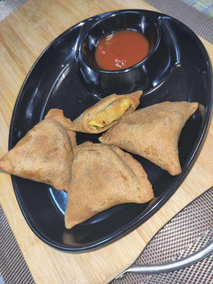 Defatted Soya Samosa