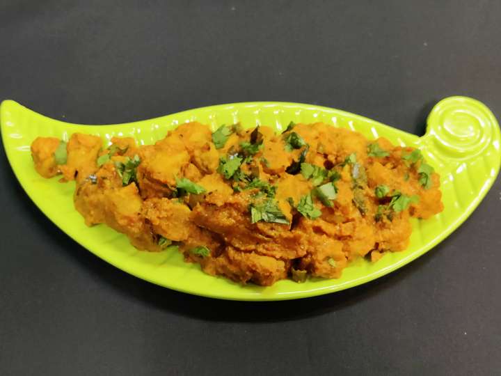 Defatted Soya Gatte Ka Saag