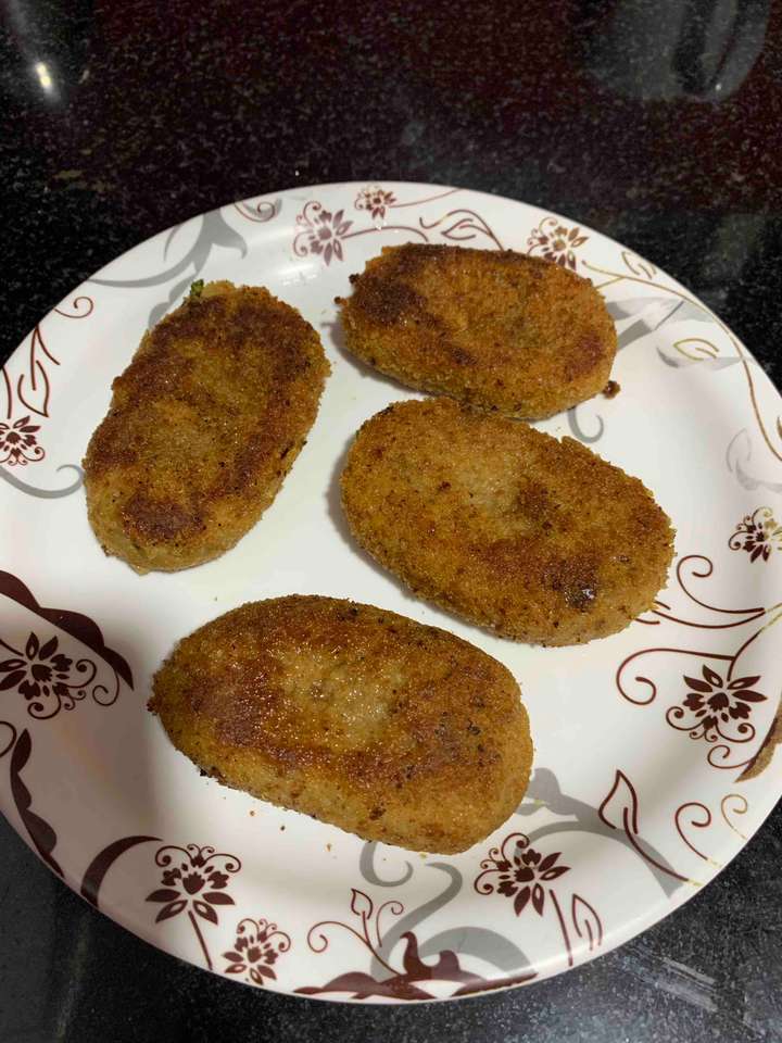 Soya Aloo Cutlets