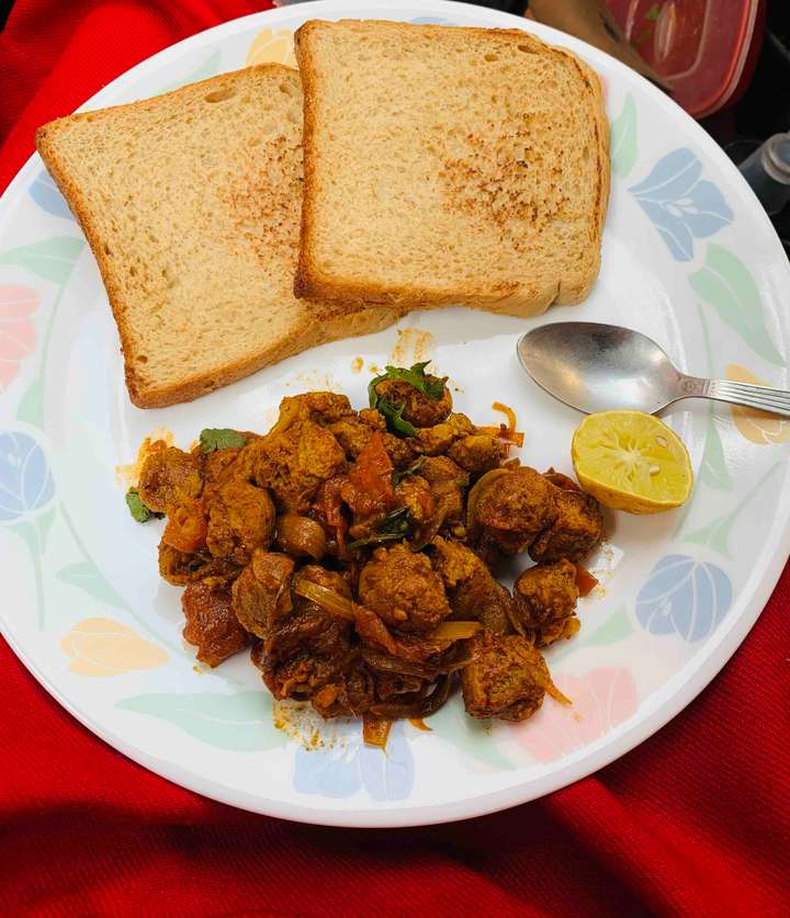 Masala Soya n Bread
