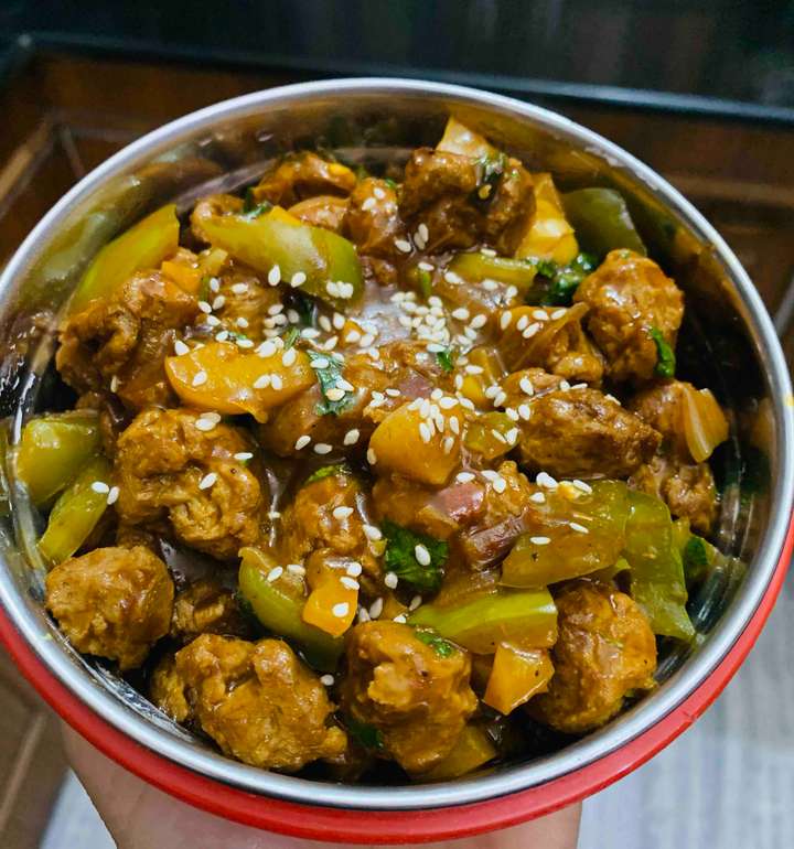 Schezwan Soya!