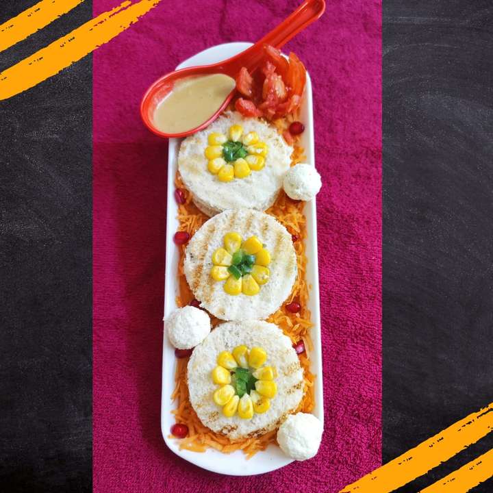 Paneer peanut butter sandwich /FITTRMasterchef2