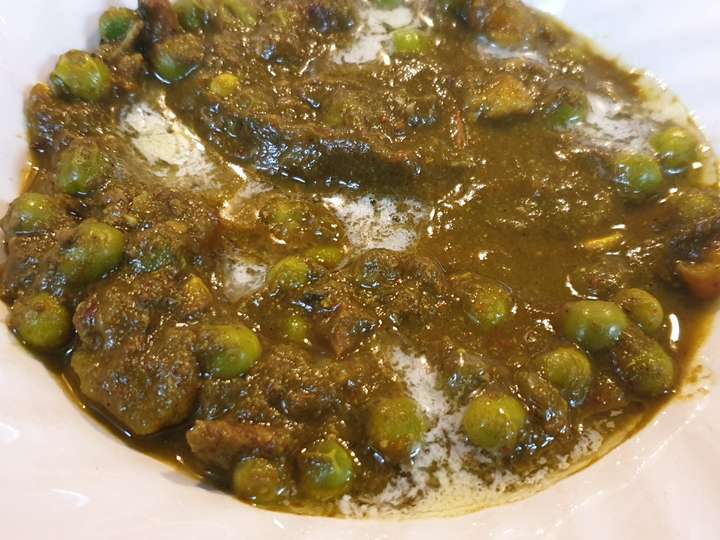 peas palak 
