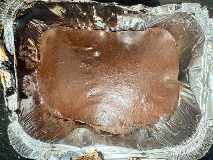 Chocolate protein oats cake