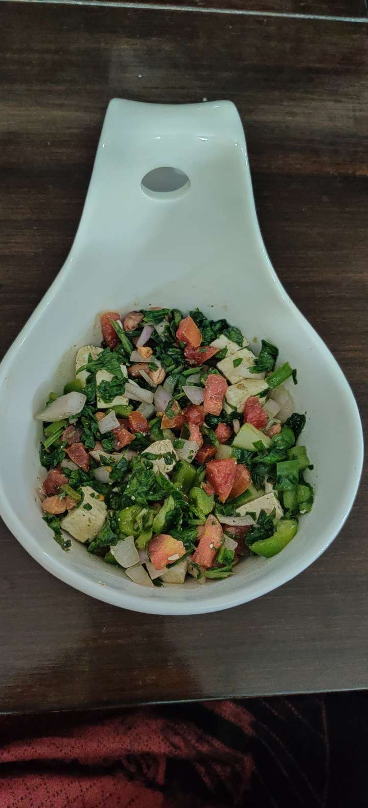 Palak Paneer Salad