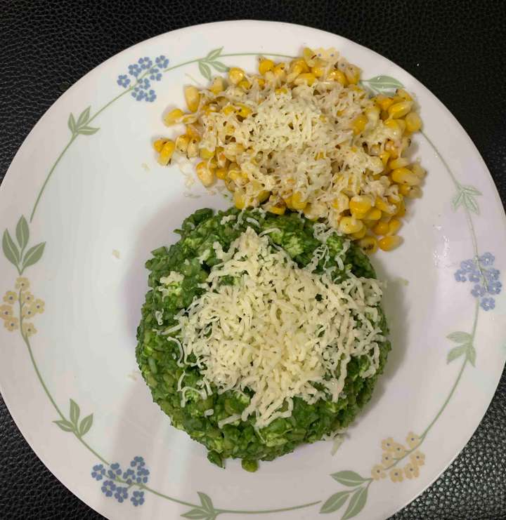Palak Paneer Rice 