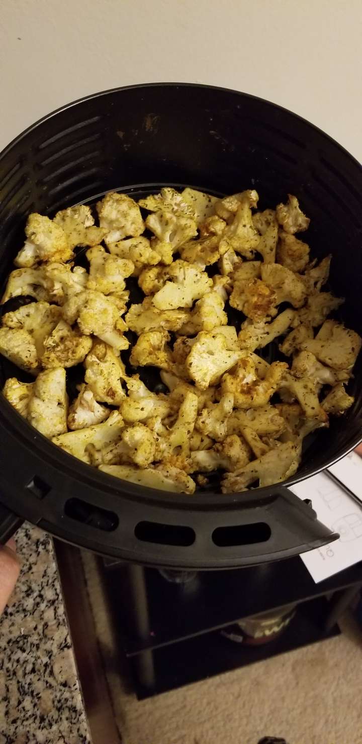 Roasted Cauliflower in Air fryer