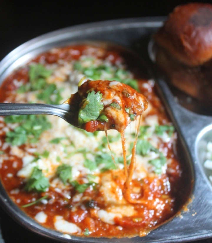 Street Food Pav Bhaji.