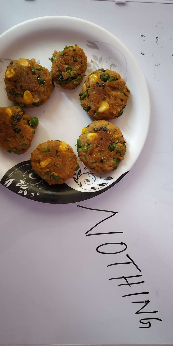 Soya chunks Tikki/ cutlet