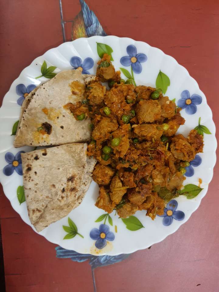 Soya Chunks Masala