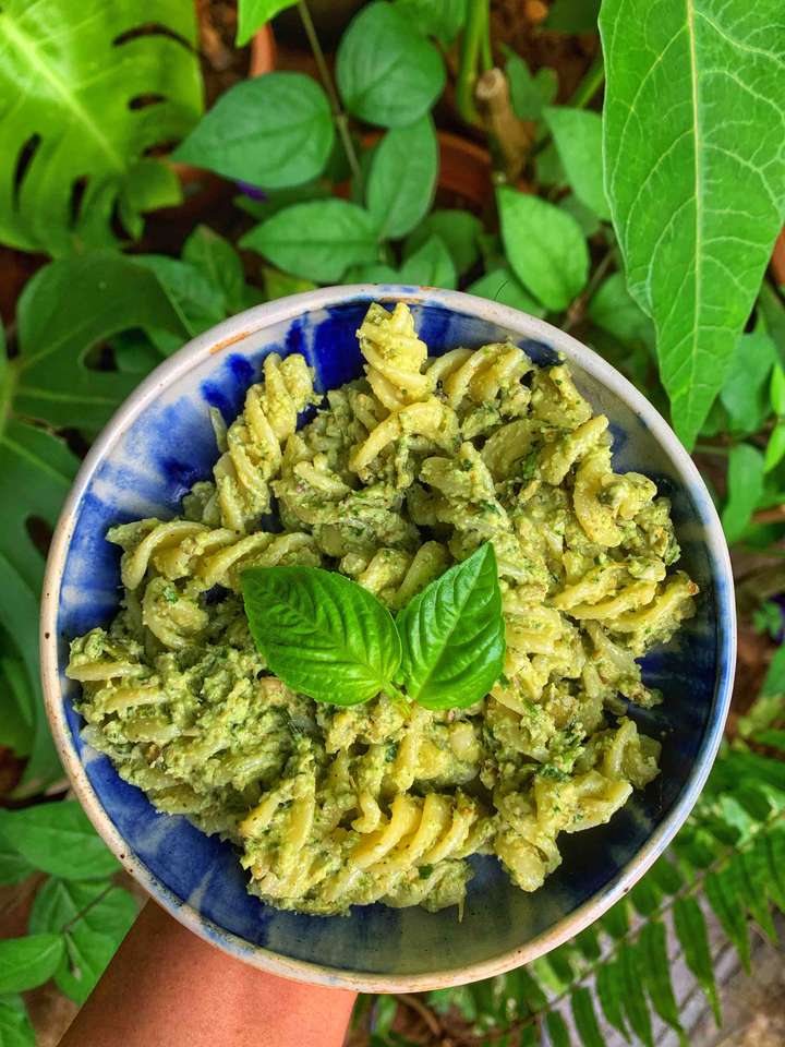 Vegan Pesto Pasta 